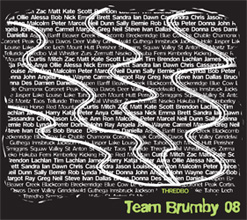 Team Brumby bib.