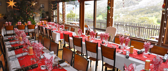 Catered sit-down functions served in our dining room.